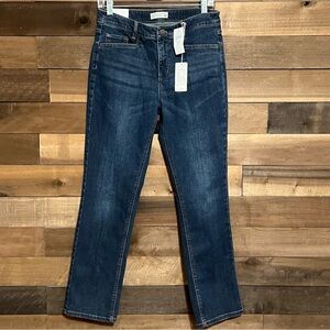 NWT J.Jill Smooth Fit Straight Leg Jeans Atlantic Wash Size Petite 8P